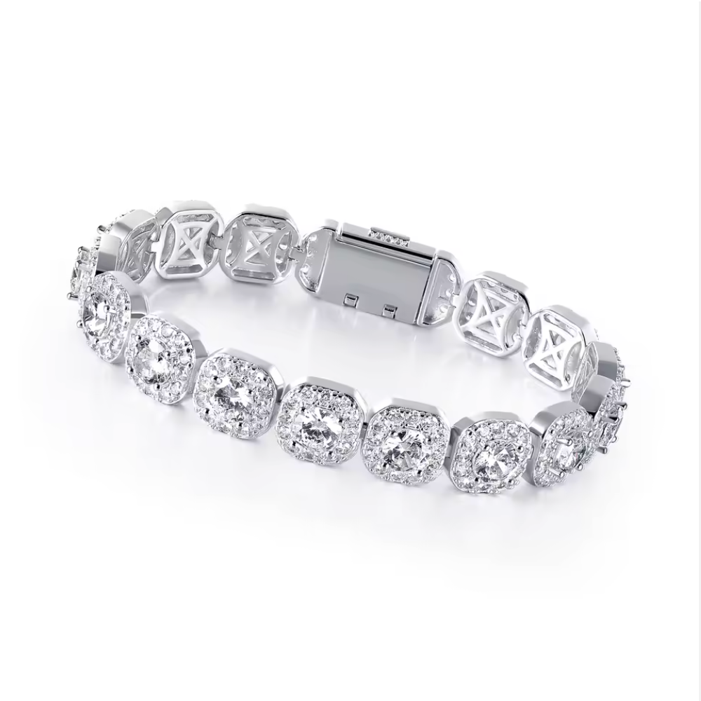 Cuban Chain Tennis Bracelet