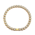 Simple Crystal Necklace Diamond Cuban Chain